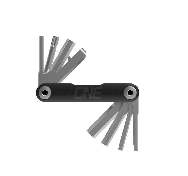OneUp Components EDC Tool V2, Black Bike Multi-Tool 047962821946