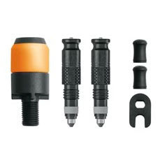 SKS Clik Tec Valves And Adapter, Presta Conversion, Pair MPN: 99968 UPC: 4002556159535 Valve Part Clik Valve Conversion Kits