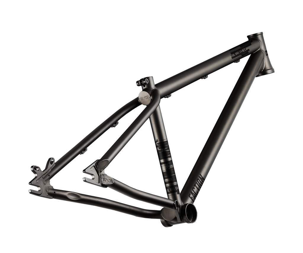 Evil Faction 2 Dirt Jumper Frame Only - Raw Black Rust (S,MD,LG) MPN: EVIL-FACTION2 Dirt Jump Frame Faction 2