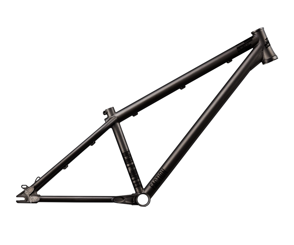 Evil Faction 2 Dirt Jumper Frame Only - Raw Black Rust (S,MD,LG) - Dirt Jump Frame - Faction 2