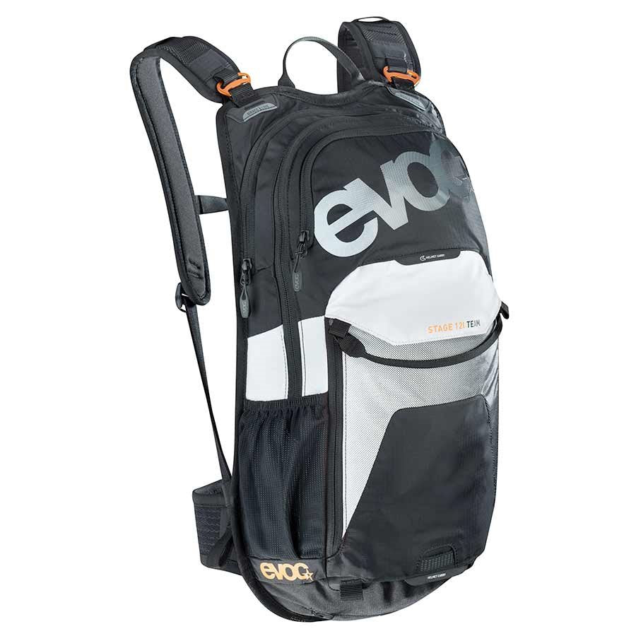 EVOC Stage 12 Hydration Pack - 12L Volume - Black/White/Orange
