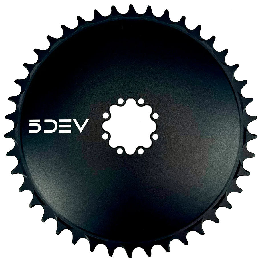 Aluminum Aero Road Chainring, 8-Bolt Sram, 42T, Black MPN: CRD-T8-42-01 UPC: 850058721729 Chainrings & Guards CRD-T8-42-01
