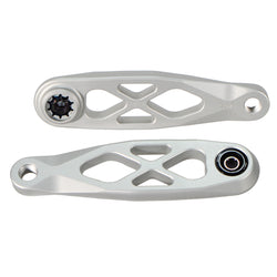 R-Spec eCranks, ISIS Spline Drive, 160mm, Silver MPN: ESIS-R160-02 UPC: 850042201145 Cranks & Bottom Brackets ESIS-R160-02