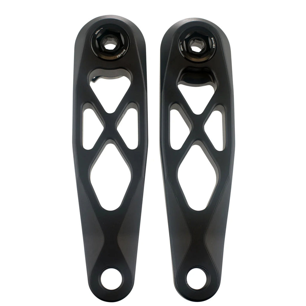 R-Spec Trail/Enduro Cranks, 135mm, No Spindle, Black MPN: R135-01 UPC: 850076919221 Cranks & Bottom Brackets R135-01