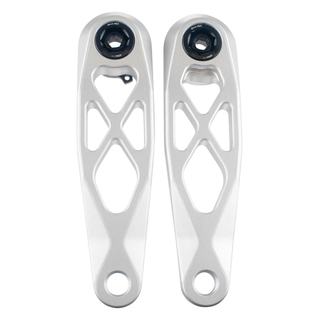 R-Spec Trail/Enduro Crank, 135mm, No Spindle, Raw  NLS MPN: R135-02 UPC: 850076919238 Cranks & Bottom Brackets R135-02