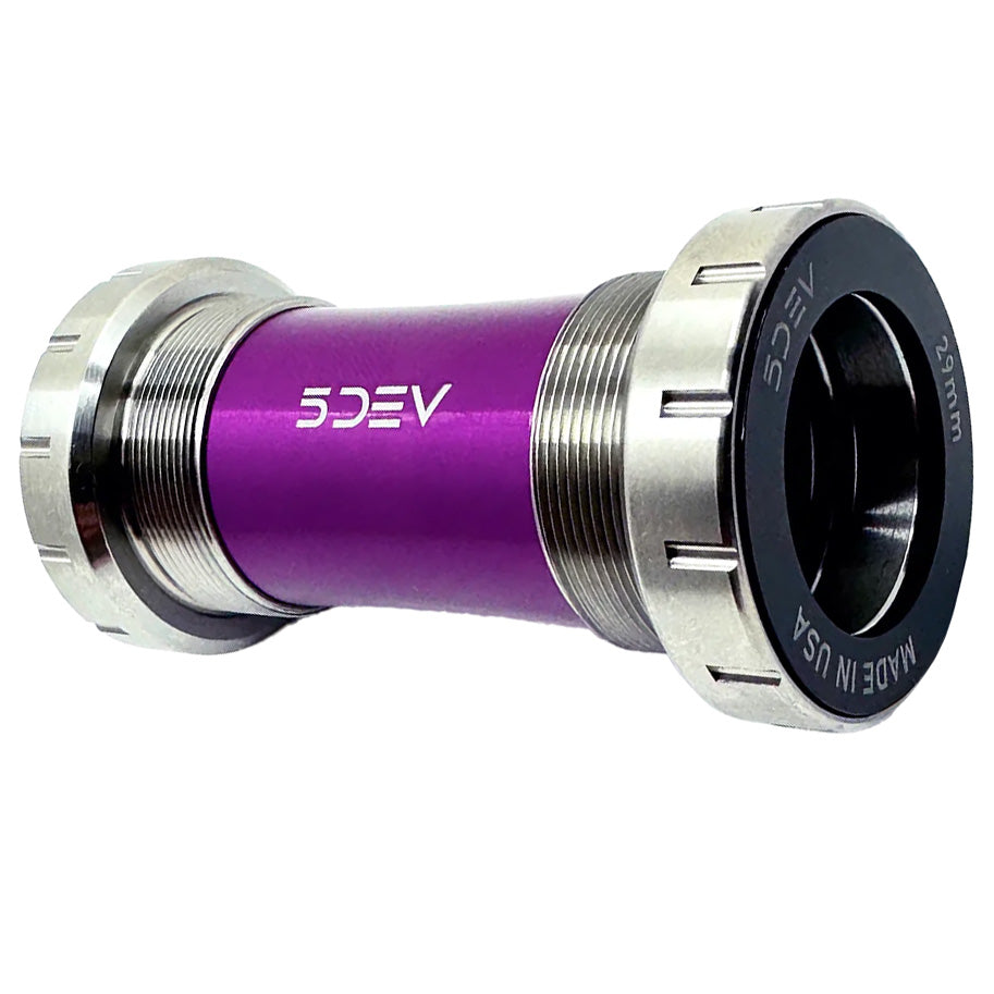 Titanium Bottom Bracket, 29/DUB, 68/73mm MPN: BT29-51 UPC: 850058721903 Cranks & Bottom Brackets BT29-51