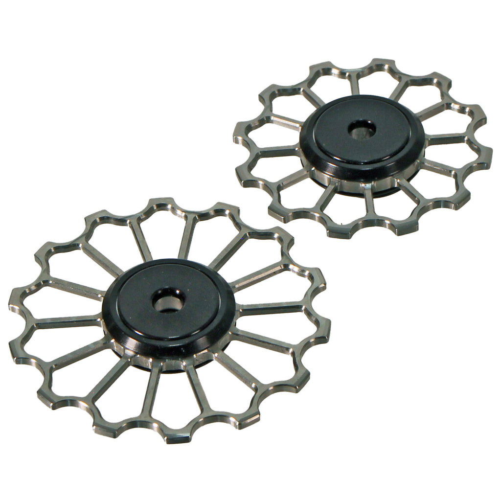 Titanium Derailleur Jockey Wheels, SRAM Red MPN: JW-12-14-R-51 UPC: 850058721859 Derailleurs JW-12-14-R-51