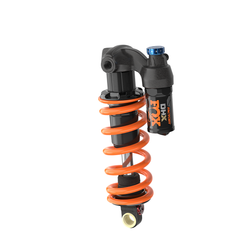 FOX DHX Factory Rear Shock - Trunnion Metric, 185 x 55 mm, 2-Position Lever MPN: 978-01-043 UPC: 821973419800 Rear Shock DHX Factory Rear Shock