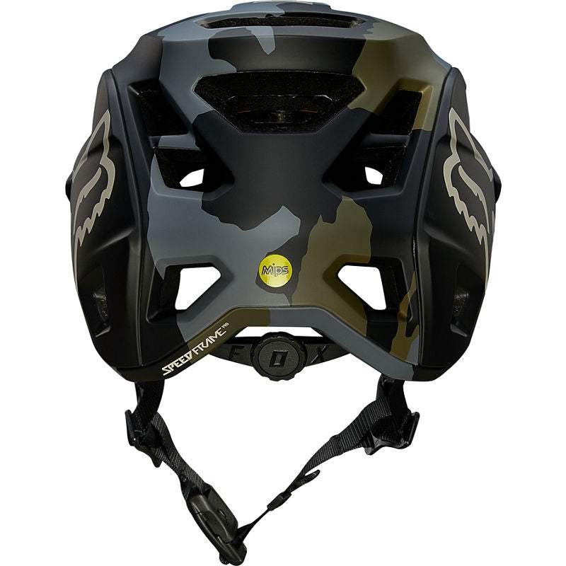 fox racing speedframe pro mips - mtb helm Fox Racing Speedframe Pro Helmet w/ MIPS, Fidlock - Green Camo, Medium