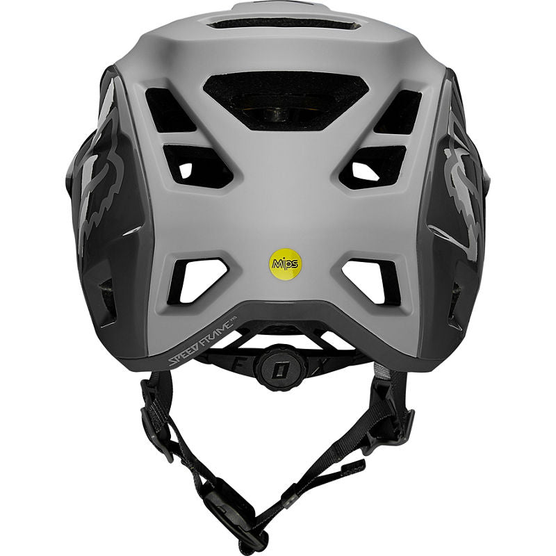 fox head speedframe pro mips - mtb helm Fox Racing Speedframe Pro Helmet w/ MIPS, Fidlock - Pewter Grey, Large