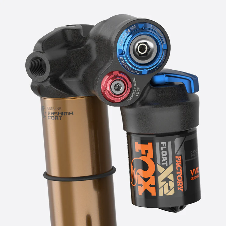 FOX FLOAT X2 Factory Rear Shock - Trunnion Metric, 185 x 50 mm FOX FLOAT X2 Factory Rear Shock - Trunnion Metric, 185 x 50 mm