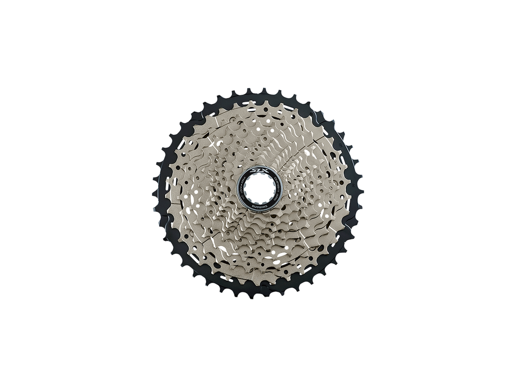 Shimano SLX CS-M7000 Cassette - 11 Speed, 11-42t, Silver/Black MPN: ICSM7000142 UPC: 689228687028 Cassettes SLX CS-M7000 11-Speed Cassette