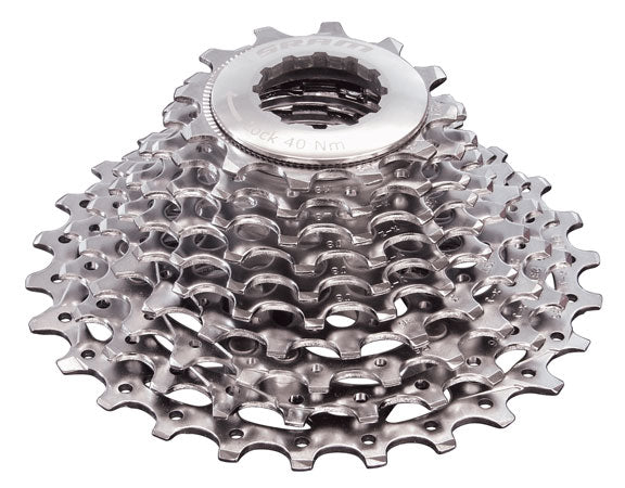 SRAM PG-1070 Cassette - 10 Speed, 11-28t, Silver MPN: 00.2418.035.003 UPC: 710845709586 Cassettes PG-1070 10 Speed Cassette