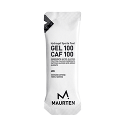 Maurten Gel Caffeine 100: Box of 12 Servings MPN: 23002 UPC: 7350008410220 Gel Gel Caf