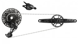 SRAM NX Eagle DUB Boost 170mm 32t Set w/ Cassette, Shifter, Derailleur, Chain MPN: BU-FW6124-CH1074-RD6137-LD6151-CK2940 Kit-In-A-Box Mtn Group NX Eagle Groupset