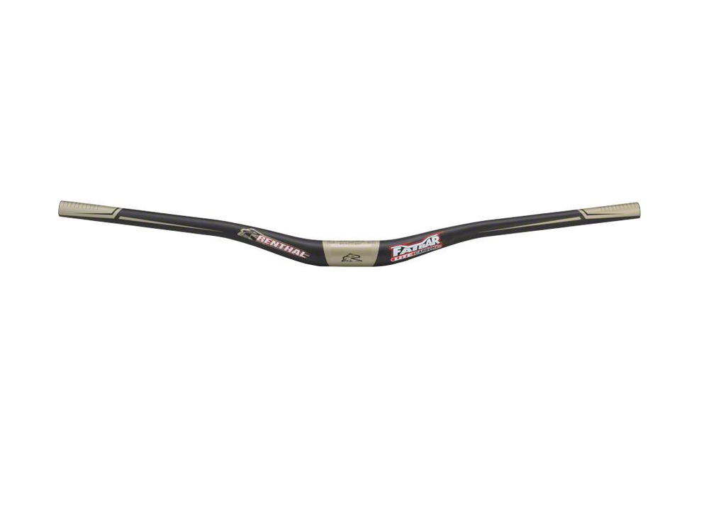 Renthal FatBar Lite Carbon 35 Handlebar - Carbon, 30mm, 760mm, 35mm, Black MPN: M162-01-BK UPC: 765442154147 Flat/Riser Handlebar FatBar Lite Carbon Handlebar