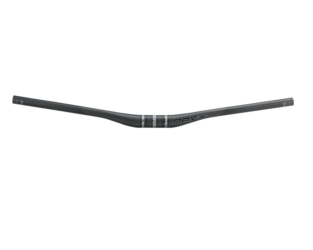 RaceFace NEXT 35 Riser Carbon Handlebar: 35 x 760mm 20mm Rise Stealth MPN: HB13NX2035X760STE UPC: 821973268835 Flat/Riser Handlebar Next