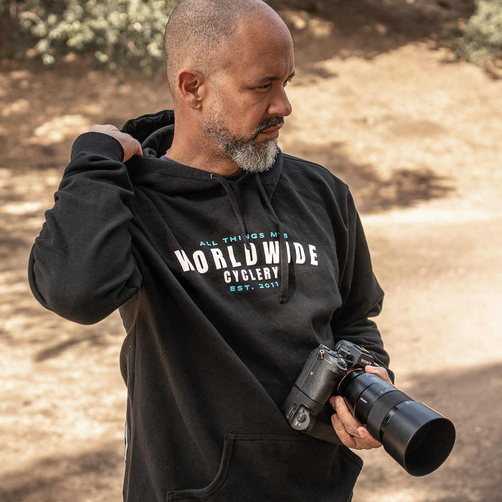 Worldwide Cyclery ALL Things MTB Hoodie Black Small Sweatshirt/Hoodie
