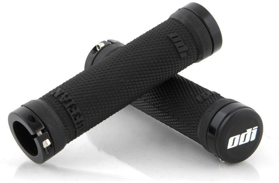 ODI Ruffian Lock-On Grips - Black, Lock-On, Bonus Pack MPN: D30RFB-B UPC: 711484103629 Grip Ruffian Lock-On