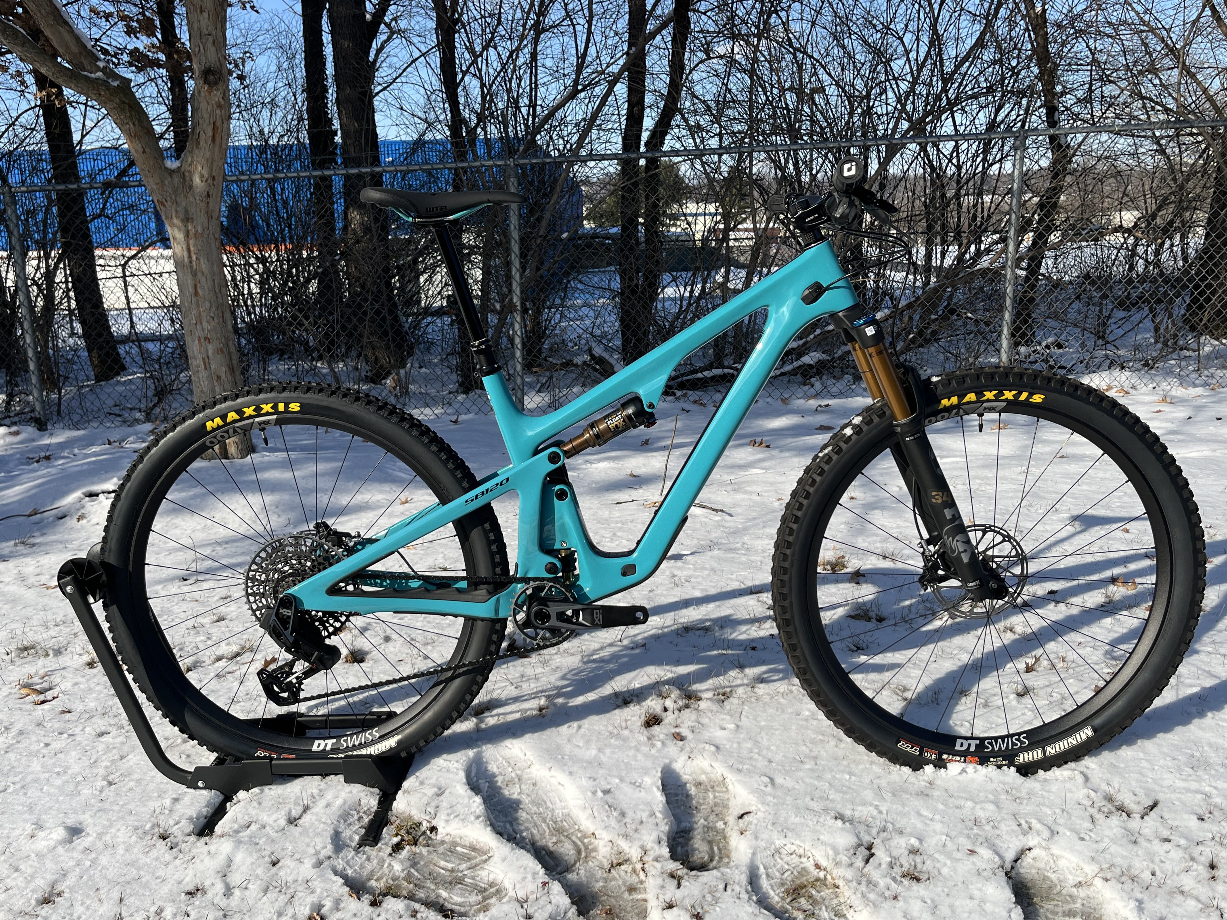 Yeti SB120 Turq Series Complete Bike w/ T3 X0 T-Type Build