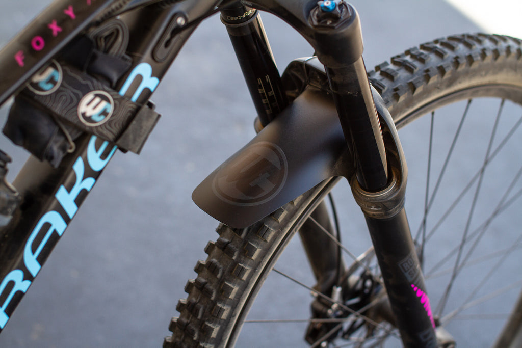 Worldwide Cyclery Custom MTB Fork Fender - Stealth MPN: WC-FENDER-STEALTH Clip-On Fender Worldwide Cyclery Fender