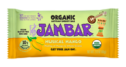 Jambar Musical Mango - 12 Bar Box - Bars - Energy Bar