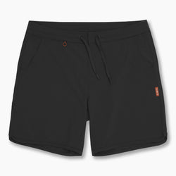 KETL Mtn Alpine Dip-N-More 7" Boardshorts - Quick Dry, Rear Zipper Pocket Men's Swim Trunks Made For Travel Black Men's Short/Bib Short Alpine Dip-N-More 7.5" Board Shorts