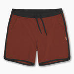 KETL Mtn Alpine Dip-N-More 7" Boardshorts - Quick Dry, Rear Zipper Pocket Men's Swim Trunks Made For Travel Maroon Men's Short/Bib Short Alpine Dip-N-More 7.5" Board Shorts