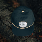 KETL Mtn Atlas Logo Hat Navy One Size - Hats - Atlas Hat