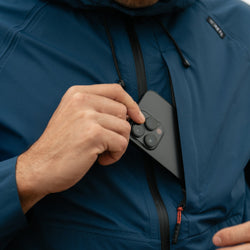 KETL Mtn BodBrella Lightweight Rain Jacket - Waterproof, Breathable, Packable Men's Stretchy Shell Blue - Jackets - BodBrella Rain Jacket