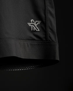 KETL Mtn Egg Cradle Boxer Briefs 5" - Men's Lightweight, Breathable Black