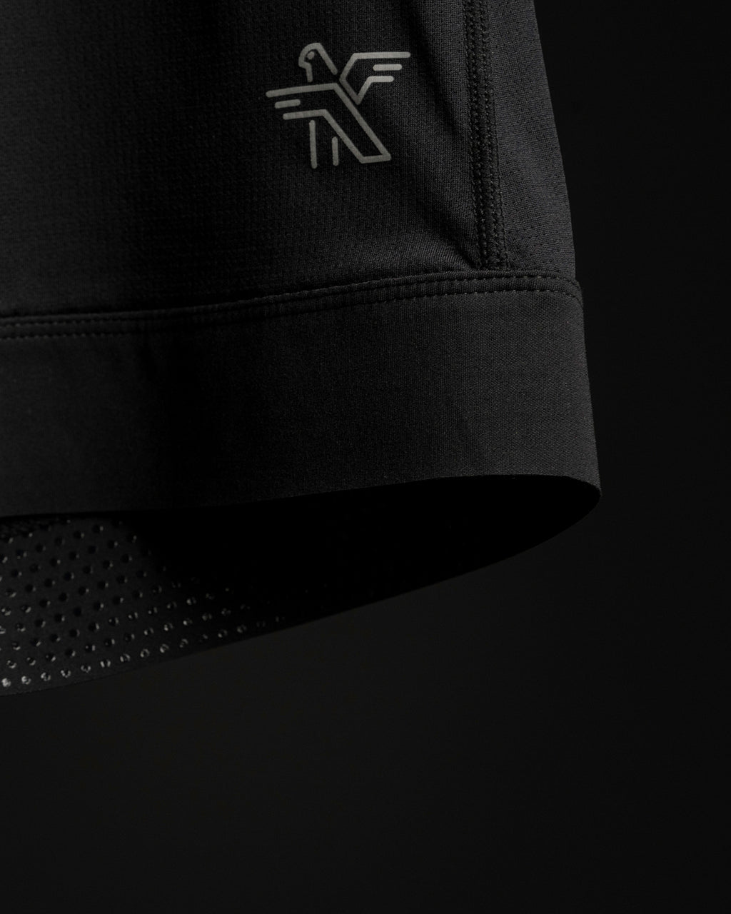 KETL Mtn Egg Cradle Boxer Briefs 8" - Men's Lightweight, Breathable Black