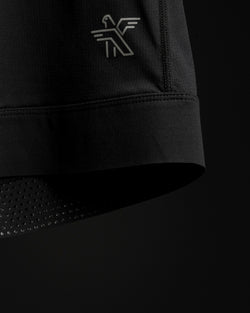 KETL Mtn Egg Cradle Boxer Briefs 8" - Men's Lightweight, Breathable Black