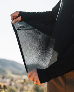 KETL Mtn Lost Boys Merino Sun Hoodie - VF Series - Black Men's - Sweatshirt/Hoodie - Lost Boys Merino Sun Hoodie