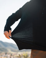 KETL Mtn Lost Boys Merino Sun Hoodie - VF Series - Black Men's Sweatshirt/Hoodie Lost Boys Merino Sun Hoodie