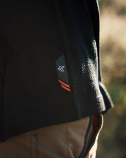 KETL Mtn Lost Boys Merino Sun Hoodie - VF Series - Black Men's - Sweatshirt/Hoodie - Lost Boys Merino Sun Hoodie