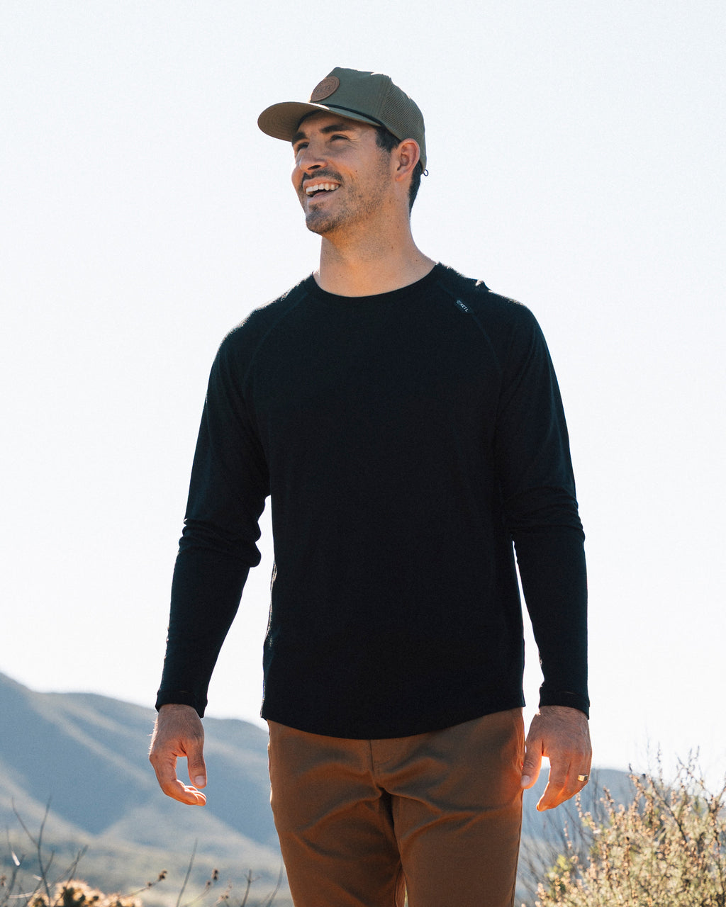 KETL Mtn Lost Boys Merino Long Sleeve Top - VF Series Black Men's