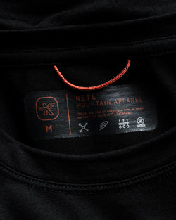 KETL Mtn Lost Boys Merino Short Sleeve Top - VF Series - Black Men's