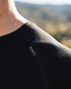 KETL Mtn Lost Boys Merino Short Sleeve Top - VF Series - Black Men's - T-Shirt - Lost Boys Merino Sun Shirt SS