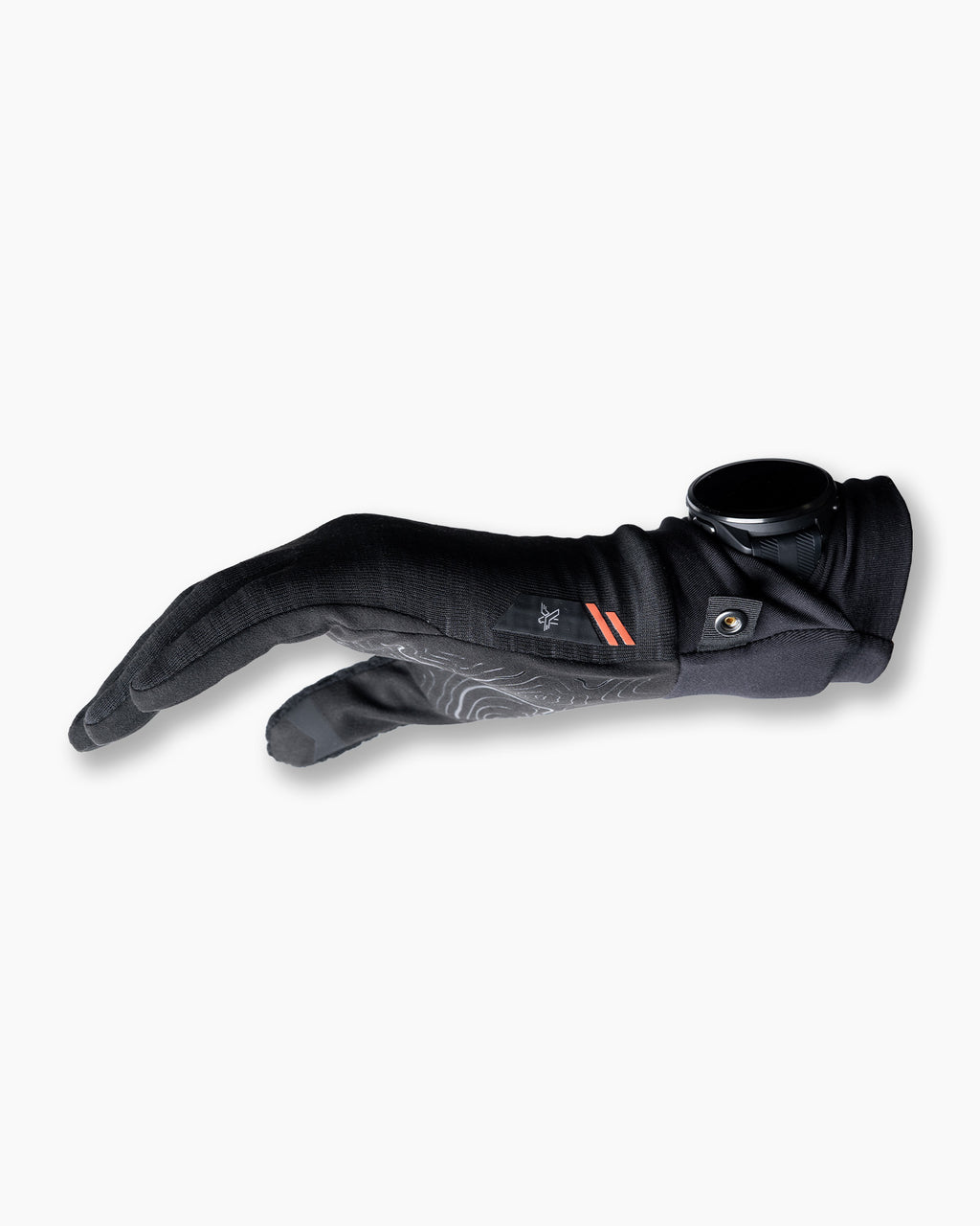 KETL Mtn Merino Motion Trail Glove Black Men's Bottom Merino Motion Trail Glove