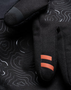 KETL Mtn Merino Motion Trail Glove Black Men's Bottom Merino Motion Trail Glove