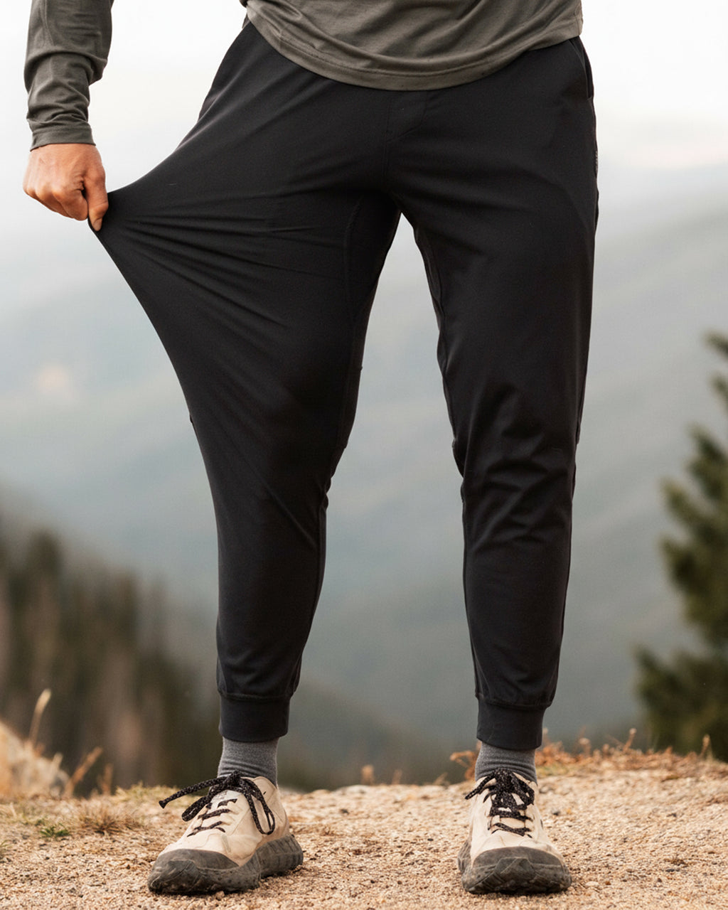 KETL Mtn MilesBound Jogger Black Men's Casual Pants MilesBound Jogger