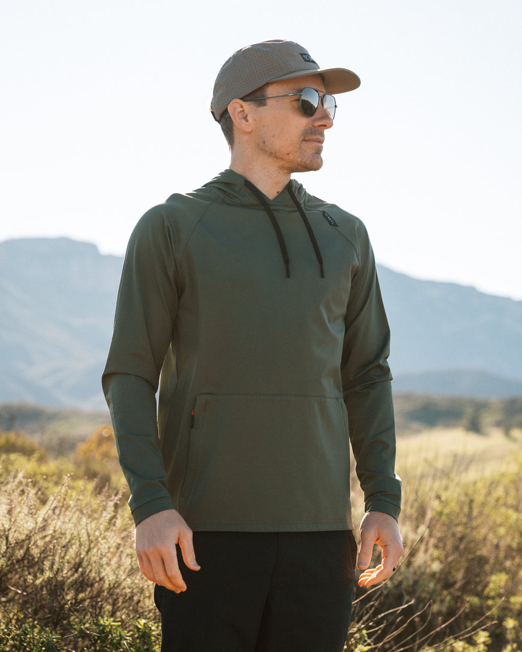 KETL Mtn MilesBound Travel Pullover Hoodie Green Men's Sweatshirt/Hoodie Milesbound Travel Hoodie (Pullover)