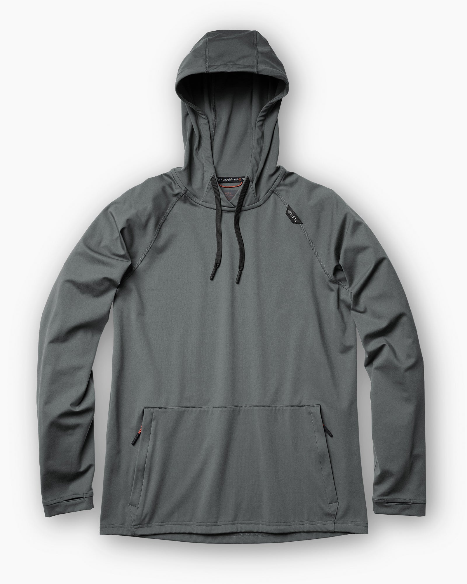 KETL Mtn MilesBound Travel Pullover Hoodie Grey Men's | Worldwide