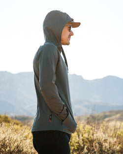 KETL Mtn MilesBound Travel Pullover Hoodie Grey Men's - Sweatshirt/Hoodie - Milesbound Travel Hoodie (Pullover)