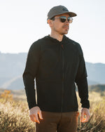 KETL Mtn MilesBound Travel Zip Up Hoodie Black Men's - Sweatshirt/Hoodie - Milesbound Travel Hoodie (Zip-Up)