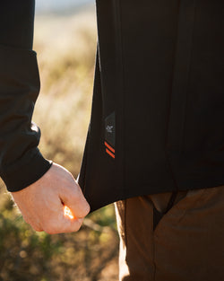 KETL Mtn MilesBound Travel Zip Up Hoodie Black Men's