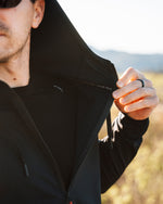 KETL Mtn MilesBound Travel Zip Up Hoodie Black Men's - Sweatshirt/Hoodie - Milesbound Travel Hoodie (Zip-Up)