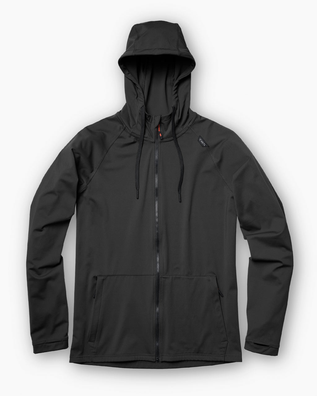 KETL Mtn MilesBound Travel Zip Up Hoodie Black Men's Sweatshirt/Hoodie Milesbound Travel Hoodie (Zip-Up)