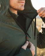 KETL Mtn MilesBound Travel Zip Up Hoodie Green Men's - Sweatshirt/Hoodie - Milesbound Travel Hoodie (Zip-Up)